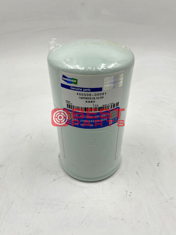 OEM Tractor Engines Separator Excavator Engine Parts Oil Filter 400508-00091 For DOOSAN DL200 Engine DL06